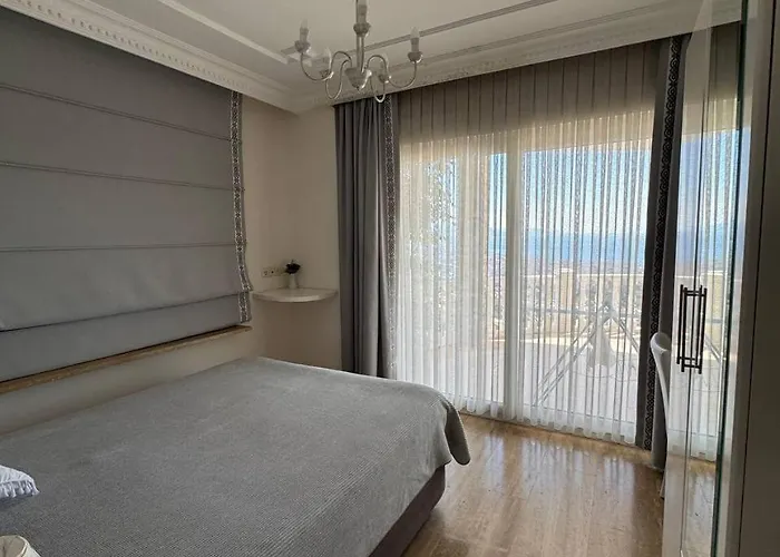 уютная с шикарным панорамным видом * Алания