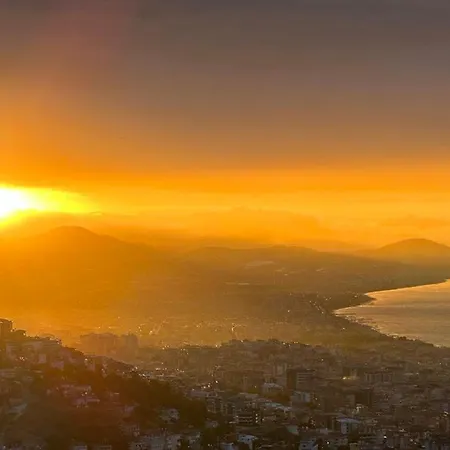 уютная с шикарным панорамным видом * Алания